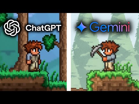 gemini vs chatGPT make Terraria