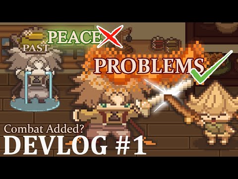 ⚔️My Peaceful Game turned into a Warzone Kinda | Caddie's Tea Service Devlog #1