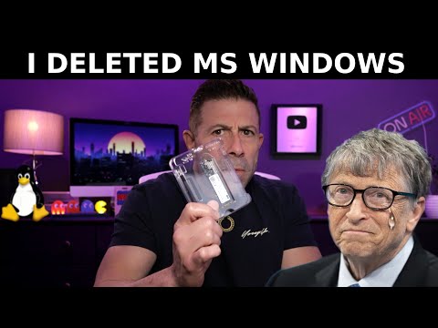 I Deleted MS Windows! Day 201 Linux Update