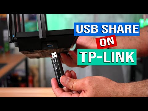 How to share a USB Drive on TP Link Router