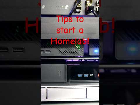 Tips to get started with a Home Lab #techtok #tech #homelab