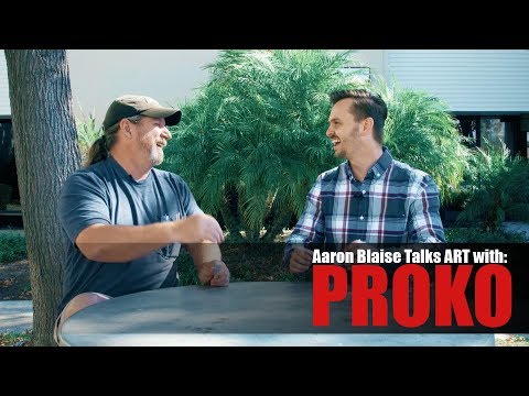 Aaron talks ART with PROKO!