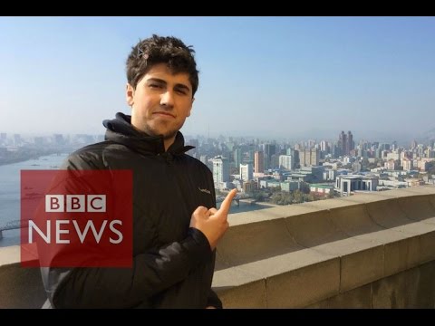 My university semester in North Korea - BBC News