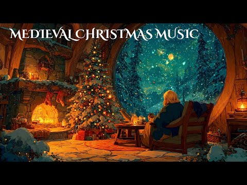 Christmas Medieval Music 🎄 Cozy Winter Fantasy for Relaxation & Sleep