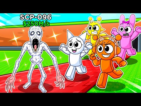 I Pretended to be SCP to Troll MY SPRUNKI FRIENDS in Steal a Brainrot!