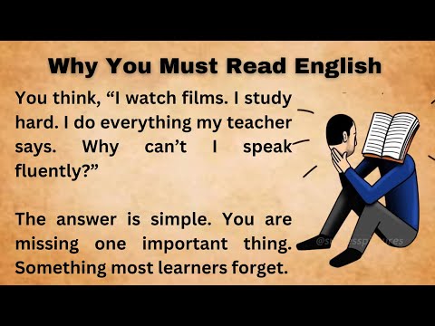 Why You Must Read English || Graded Reader || Improve Your English || Listen And Practice  English