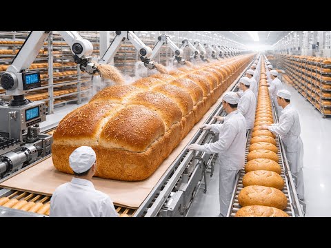 Inside A Mega Bakery: How 50,000+ Loaves Of Bread Are Produced Daily