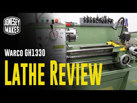 Lathe review - Warco GH 1330 gear head lathe