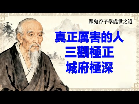 高手都有一個共性，三觀相同的正，城府卻非常的深。#人生感悟 #國學智慧 #洞察力 #处世智慧 #成长 #情感 #现实 #谋略 #人生感悟 #自我提升