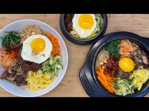 [K-FOOD] Bibimbap MASTERCLASS: Everything You Need to Know  | 2 Styles & 2 Sauces (Spicy vs. Soy)