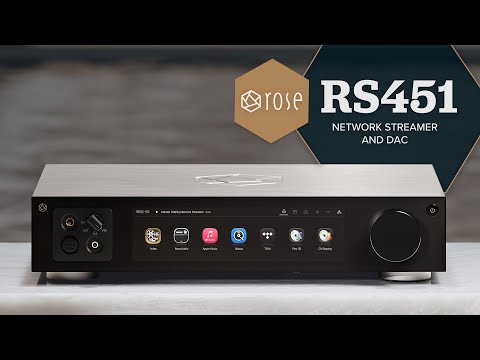 HiFi Rose RS451 Network Streamer Overview | Dual DAC Streaming & Headphone Powerhouse