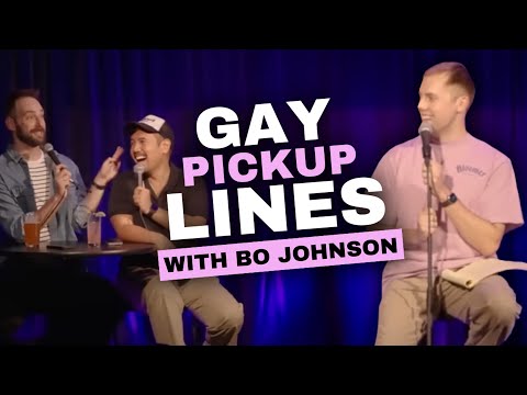 New Grindr Slogans & Gay Pickup Lines with Bo Johnson | My Straight Friends