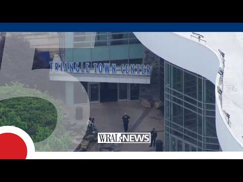 Three people hurt, search for suspect underway after shooting at Triangle Town Center