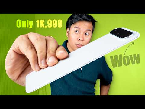 Tecno POVA Slim Unboxing & Test - The Slimmest Phone @1X,999*