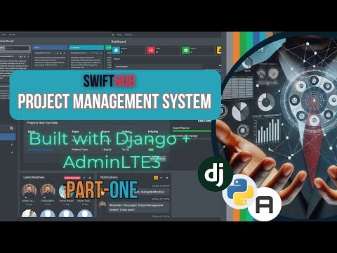 Build a Powerful Project Management System with Django + AdminLTE3 | Part 1 (Beginner-Friendly)