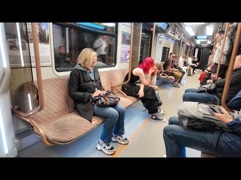[4K]Moscow RUSSIA METRO 2025 Will SHOCK YOU. Is This the CLEANEST METRO Ever?