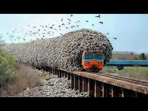 LAUFT WEG, Wenn Ihr DAS Seht! Naturfälle Eins unter EINER MILLION