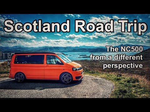 VAN LIFE NC500 ROAD TRIP……with a twist