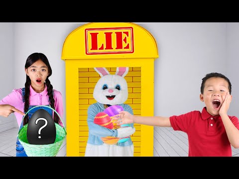 Charlotte & Kaden Easter Egg Hunt Teamwork Adventure