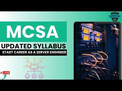 MCSA System Admin Updated Syllabus: Live Program | Learn With IT Experts🔥