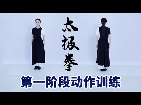 《八式太极拳》第7节 太极拳第一阶段完整动作训练（前四式）【学国学网】