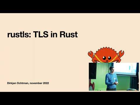 rustls - TLS in Rust