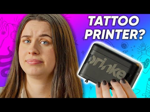 This Tattoo comes with an App - Prinker M