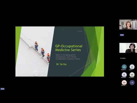 Session 1: Basics of managing patient presentations under Worker Compensation Insurance Scheme