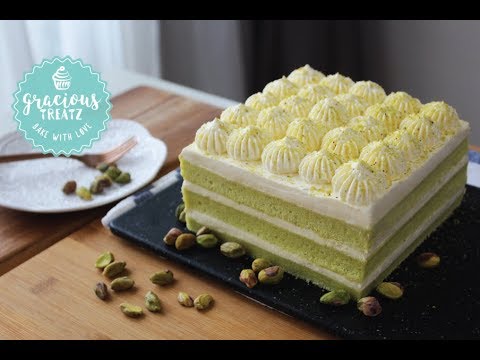 Cotton Soft Pistachio Sponge Cake