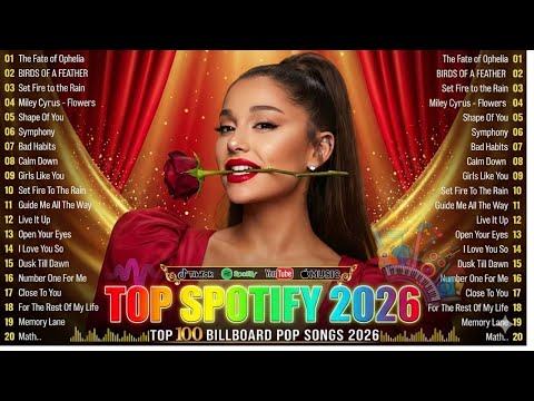 Spotify Pop Hits 2026🌊 Best Of Taylor Swift, Rihanna, Adele, Ariana Grande, Dua Lipa, The Weeknd