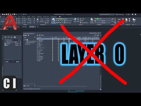 AutoCAD LAYERS Explained: How to Organize Drawings & Keep them Clean