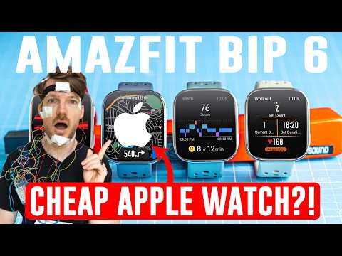 Amazfit Bip 6 Scientific Review (79$ Apple Watch Alternative?)