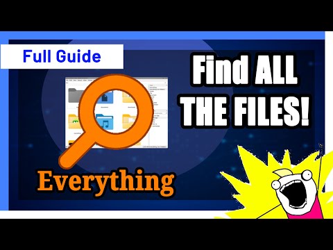 🔍 Find ALL THE FILES! Everything search for Windows FULL GUIDE