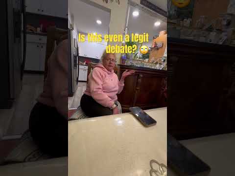 Is this a debate? #reaction #winter #help #storm #work #debate