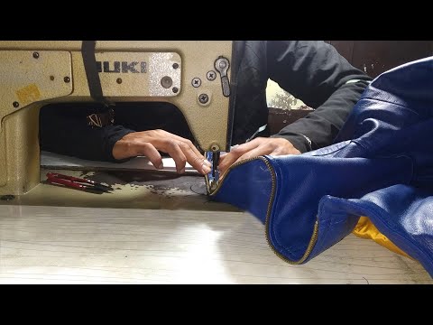 Handmade Leather Jacket Making Process by Pakistani Skilled Tailor || How Jackets are made