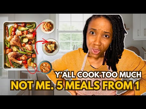 Y’all Cook Too Much — We Ate All Week Off One Recipe for $45.