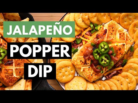 Smoked Jalapeño Popper Dip - Pepper Geek EATS