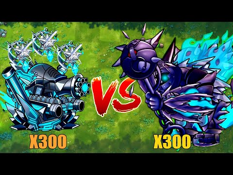 PVZ 1 Fusion 3.0 Challenge!! 300 Plants Fusion VS 300 Ultimate Obsidian Gargantuar - Who Will Win?