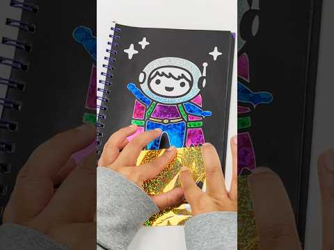 Astronaut Foil Art! Videos for Children