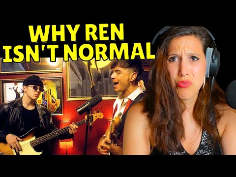 Ren - Back on 74 / Message In A Bottle (Live retake) REACTION & Analysis @Ren