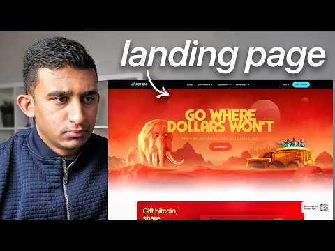 Watch me build a $1M landing page in 20 minutes
