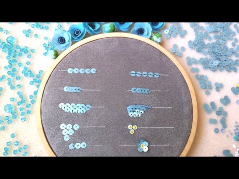 20.Паетки как пришить? Мастер класс. 10 способов!