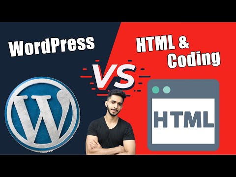 WordPress VS HTML Website 🔥 || Coding या बिना Coding 🤔