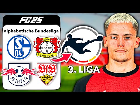 BUNDESLIGA - ABER in alphabetischer Reihenfolge! 👀⚽️