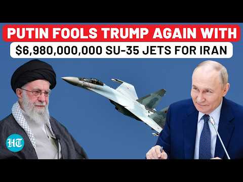 Russia's 48 SU-35s For IRGC? Putin’s Air Power Gift to Khamenei Sends Shockwaves In US & Middle East