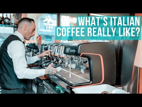 Proper Italian Coffee Compared to Australian Coffee