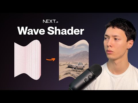Build a Wave Distortion Shader using Three.js and React