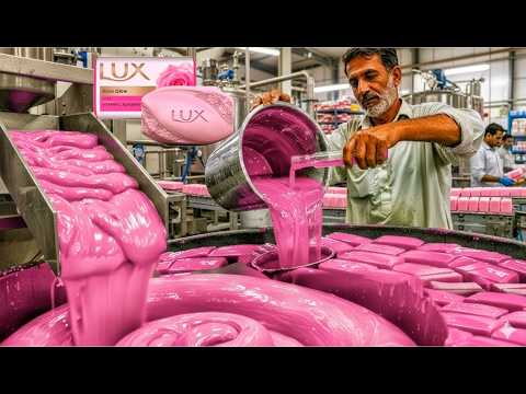 SECRET FORMULA Exposed! | The Incredible Making of Lux Beauty Soap on an Industrial Scale