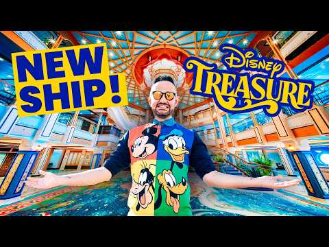 Boarding Disney’s BRAND NEW $1.1 Billion Cruise Ship!