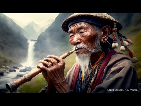 Tibetan Healing Flute • Eliminate Stress, Anxiety and Calm the Mind • Stop Thinking Too Much